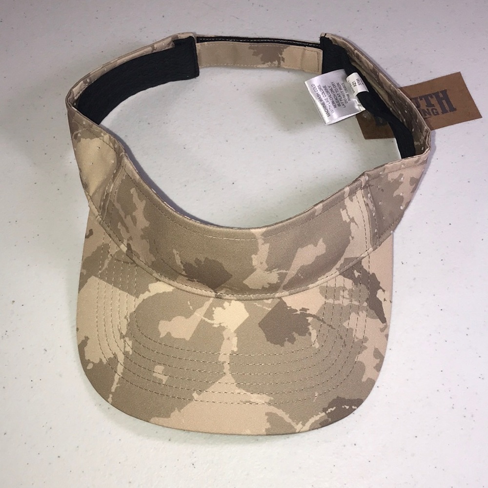 Duluth Trading, Alaskan Hardgear Fishing Visor, Tan Camouflage, Medium / Large